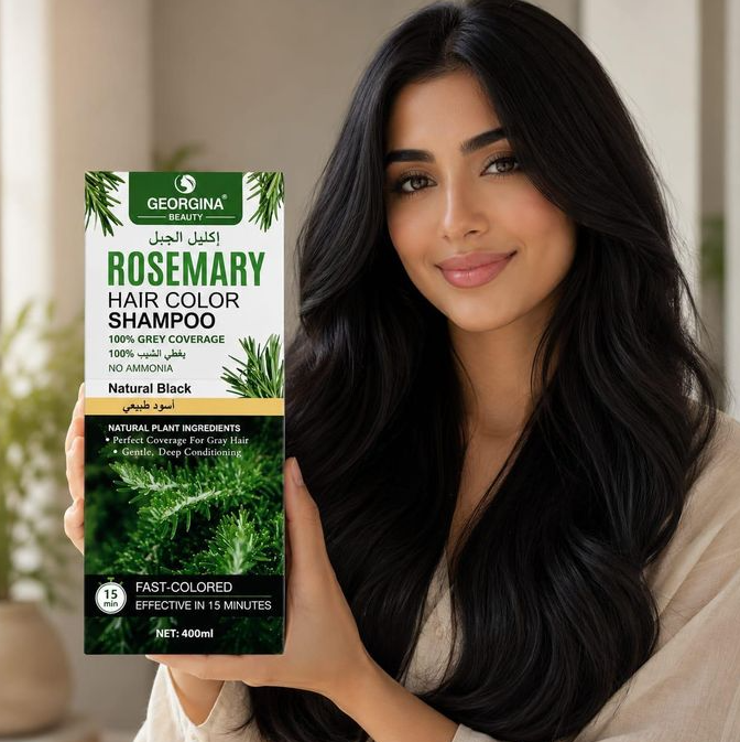 Shampoing Colorant Noir – Couverture Cheveux Blancs