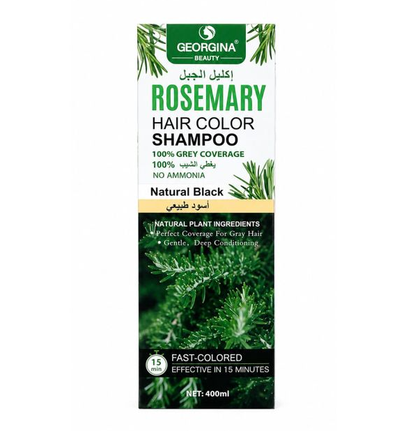 Shampoing Colorant Noir – Couverture Cheveux Blancs