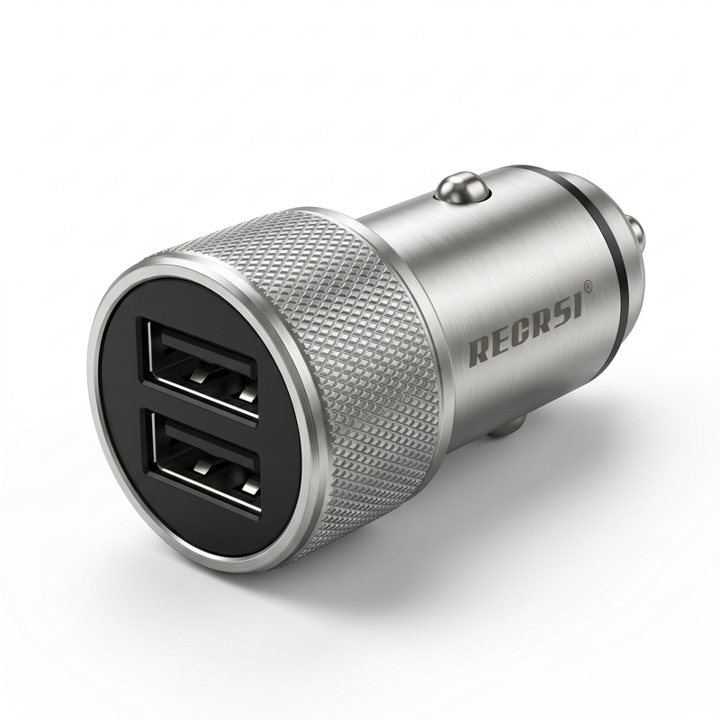 Chargeur Allume Cigare Voiture 3,1a Car-e13 Usb Iphone