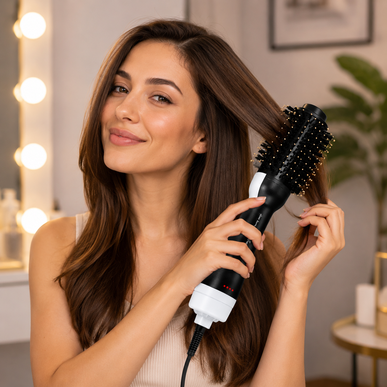 Brosse Coiffante Électrique – Séchage Et Mise En Forme En Un Seul Geste thumbnail 4