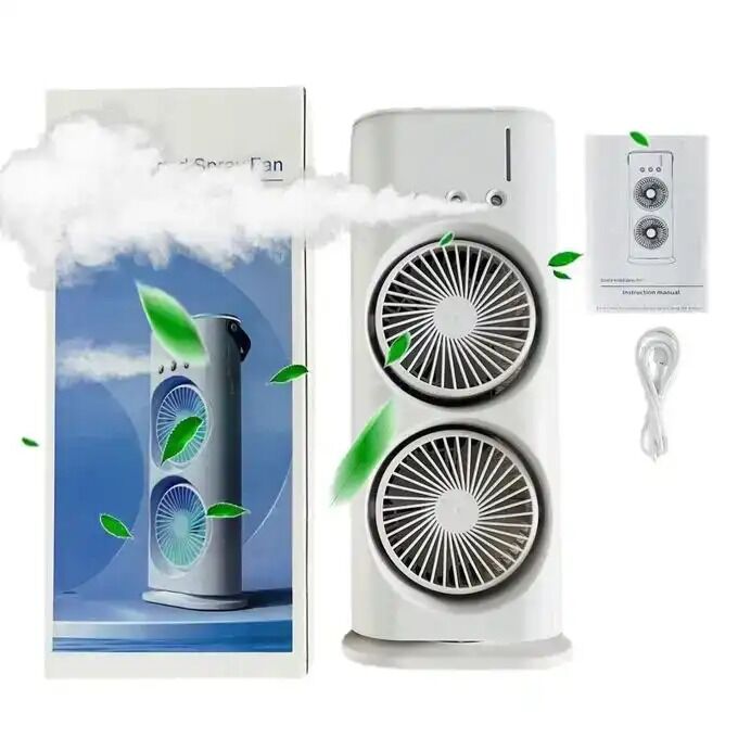 Ventilateur De Climatiseur Portable Petit Refroidisseur Dair Évaporatif thumbnail 6
