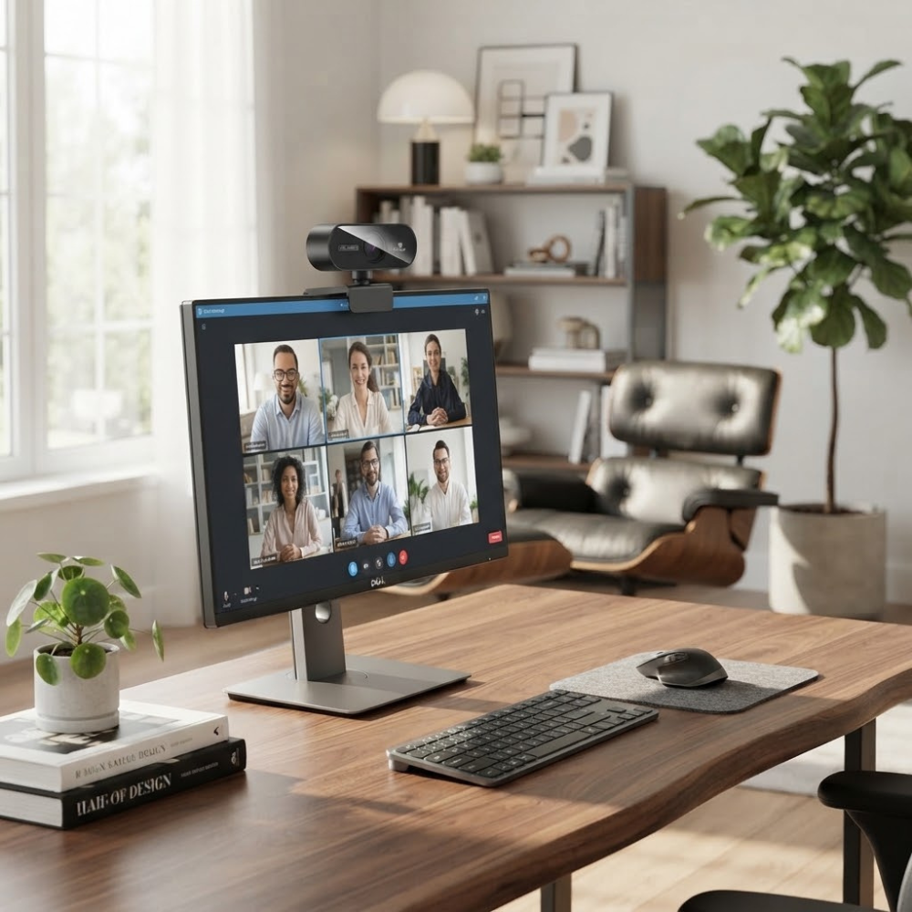 Webcam Full Hd 1080p Avec Microphone Intégré Pour Pc Et Mac