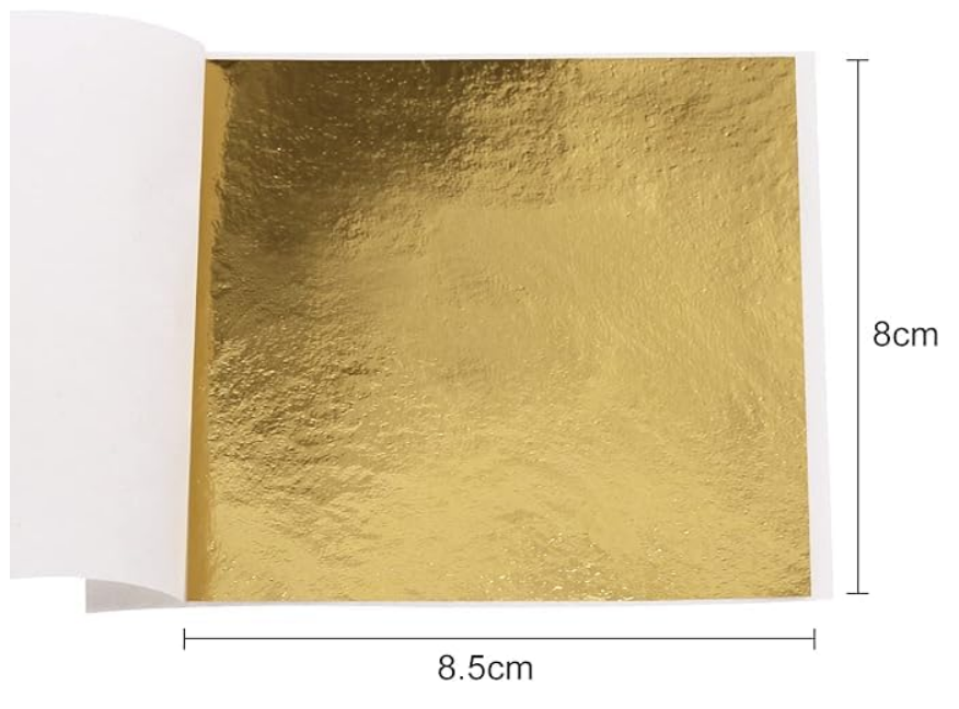 Feuilles D’or Imitation – 50 Feuilles