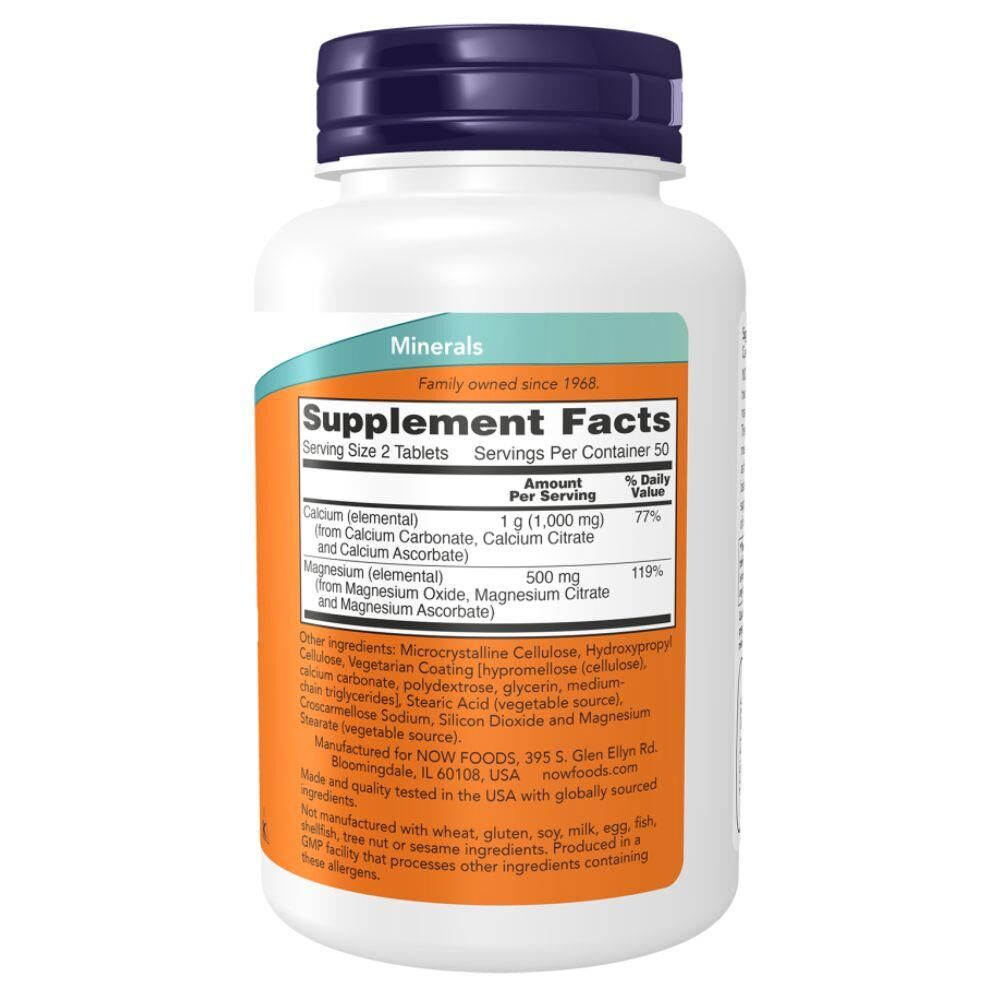 Calcium & Magnesium | 1000 Mg Calcium + 500 Mg Magnésium