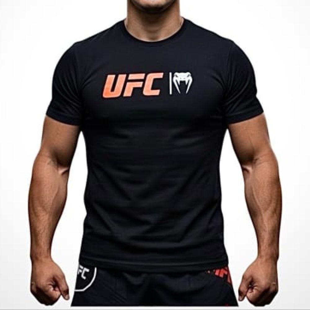 T-shirt Ufc Fight | Tee-shirt Officiel Mma Pour Sport Et Loisirs