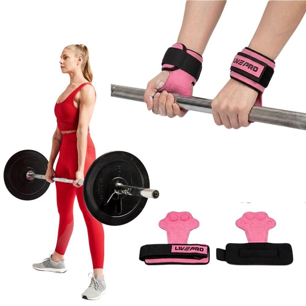 Protège-paumes Fitness 1 Paire - Anti-dérapant - Protection Des Mains Et Soutien Du Poignet thumbnail 2