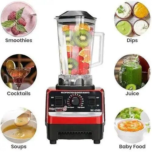 Blender Multifonction Bowen 2,5 L Avec Bol À Épices