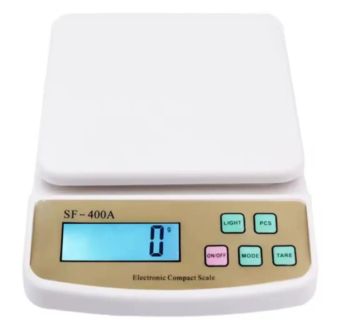 Balance De Cuisine Électronique Sf-400a – 10kg / 1g