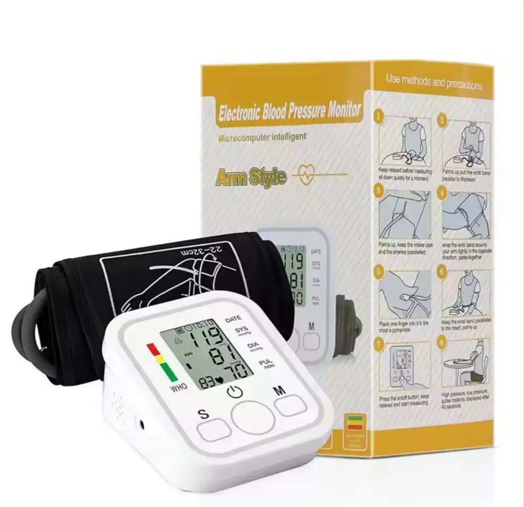 Tensiomètre Électronique De Bras Automatique Avec Écran Lcd Et Recharge Usb