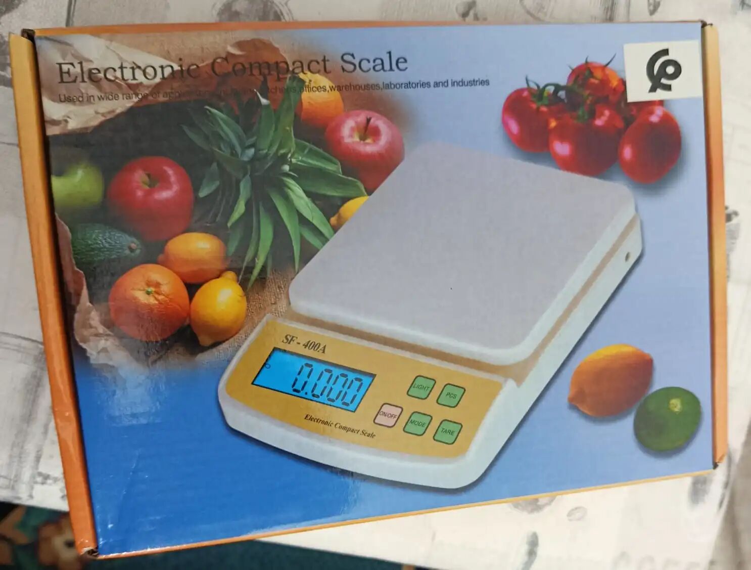 Balance De Cuisine Électronique Sf-400a – 10kg / 1g