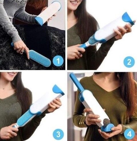 Brosse Ramasse-poils Animaux – Nettoyage Facile Design & Couleur Aléatoire