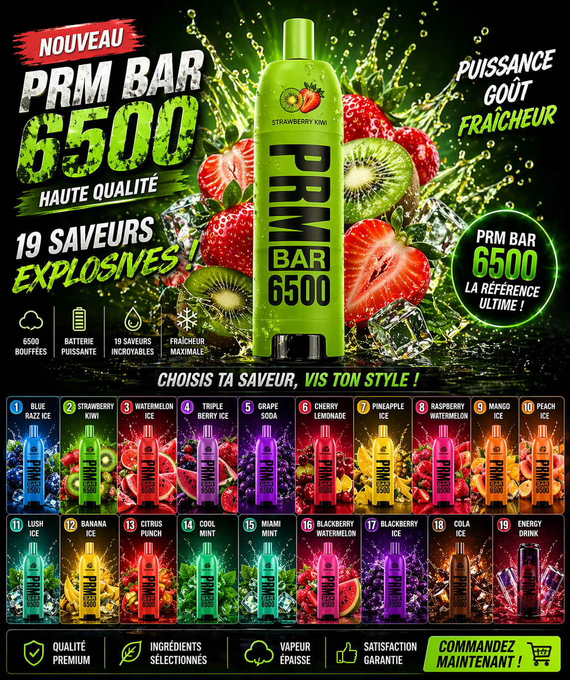 PRM 6500 PUFFS